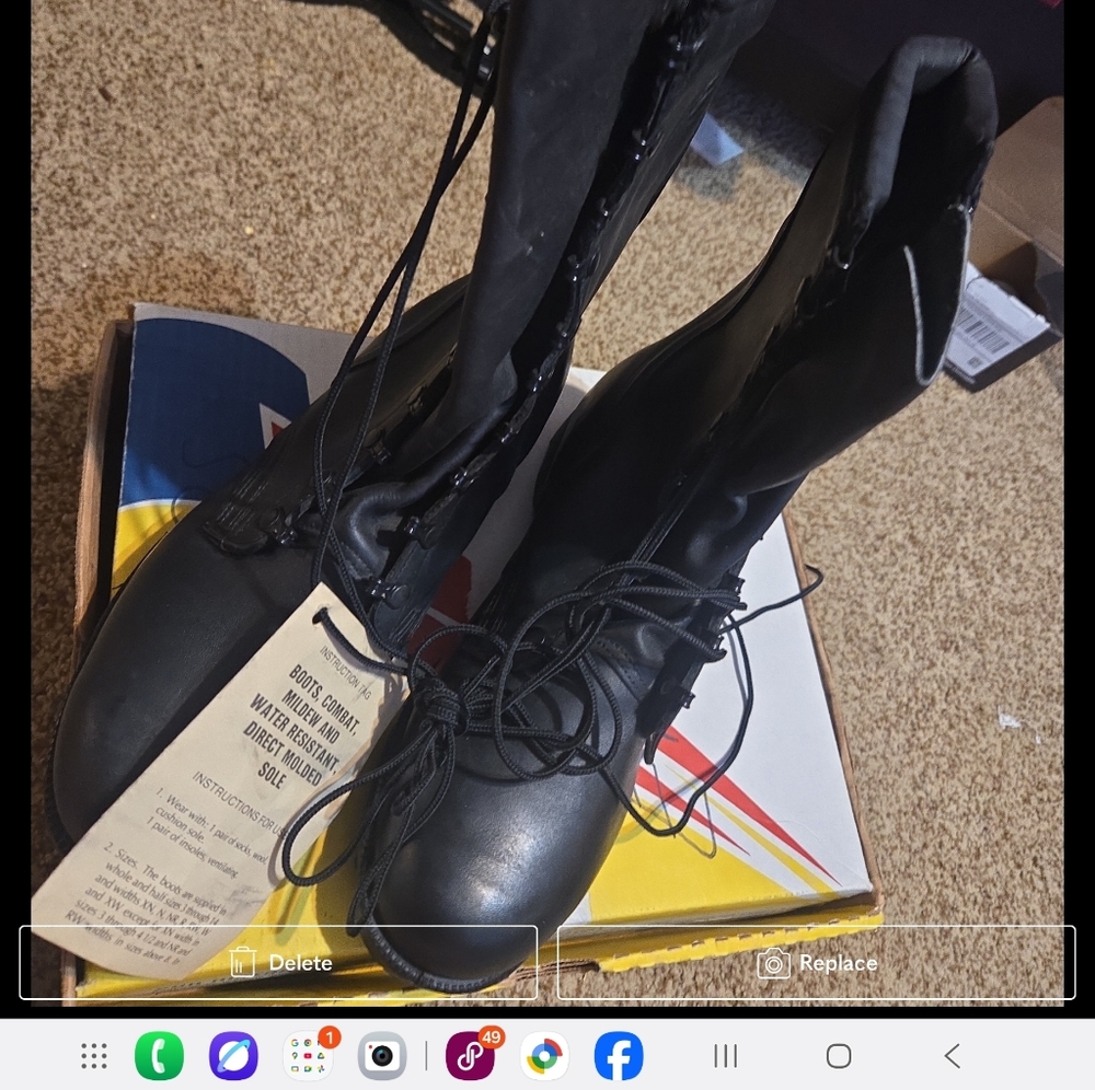 Combat Boots Military Raw Leather Non Slip Oil Resistant